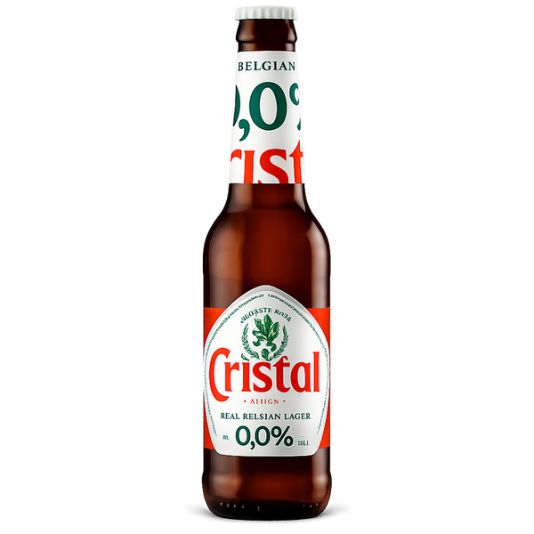 Cristal 0,0% pils - 24 x 25 cl