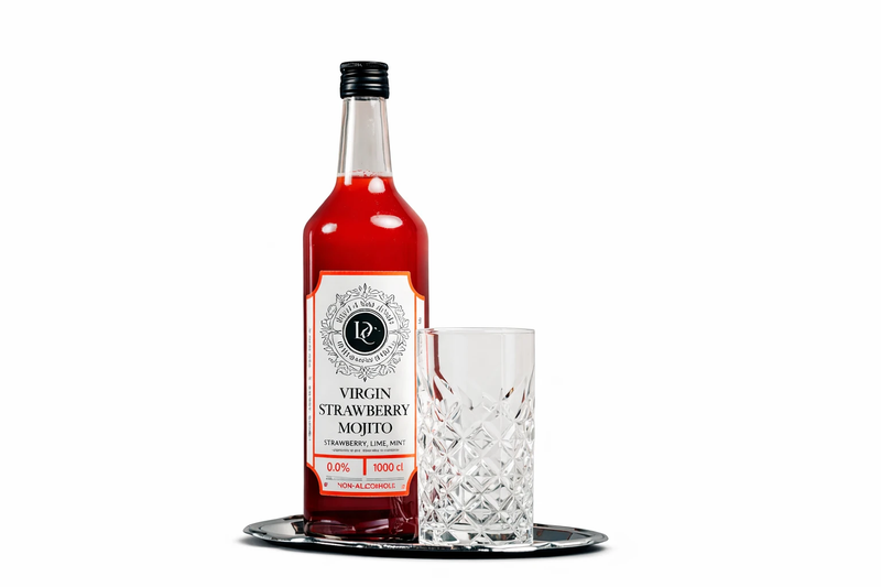 Virgin Strawberry Mojito - 1 l